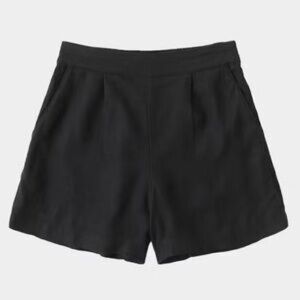 Abercrombie & Fitch Linen Blend Shorts
